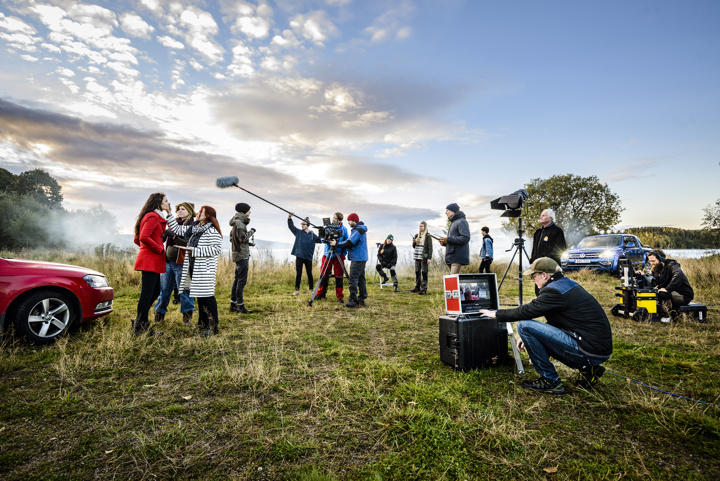 Filminspelning utomhus