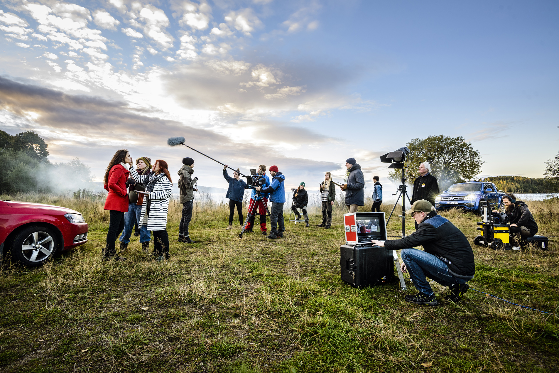 Filminspelning utomhus