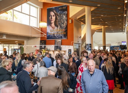 Publikmyller i Tonhallens foajé
